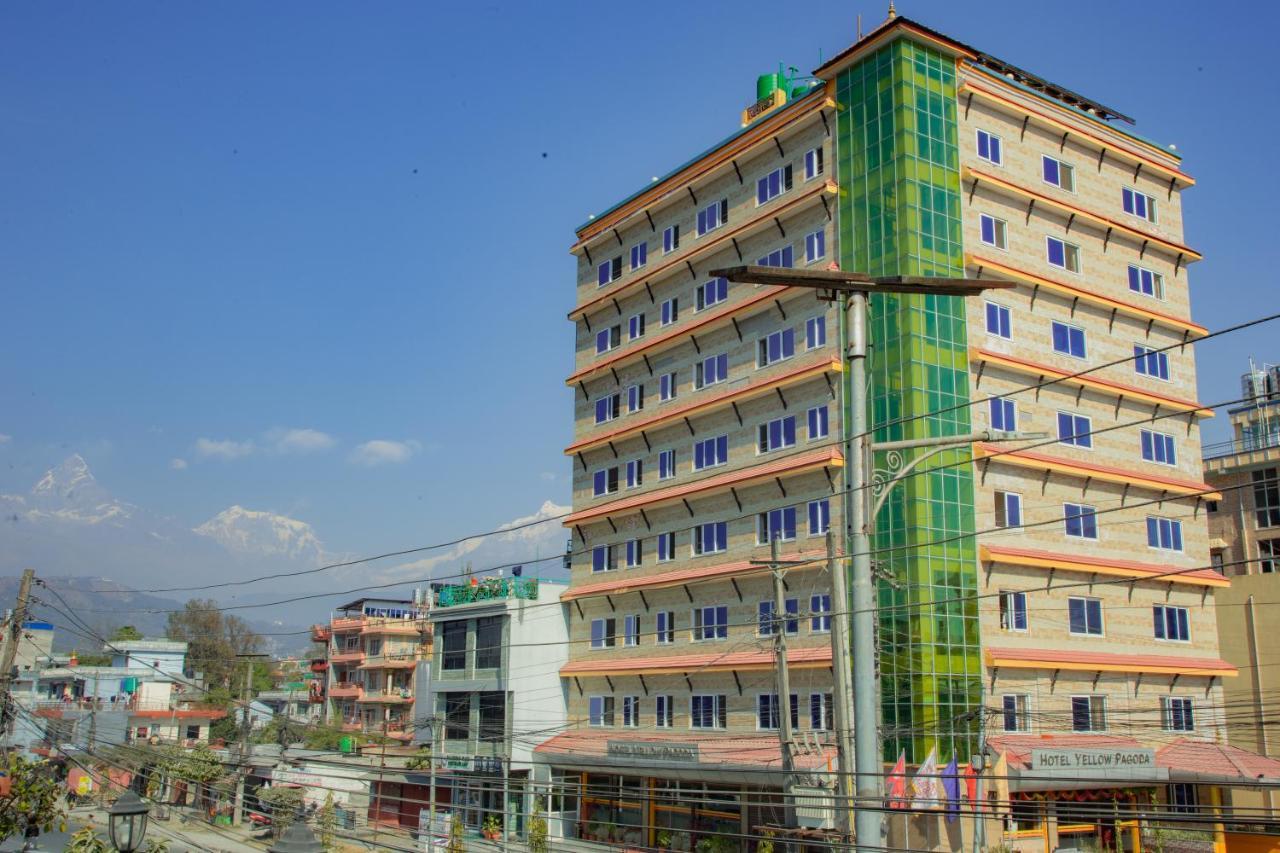 Hotel Yellow Pagoda Pokhara Exterior foto